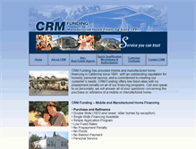 Tablet Screenshot of crmfunding.com